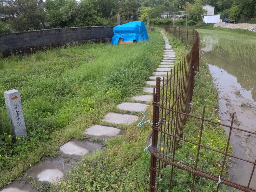 3番寺までも遍路道