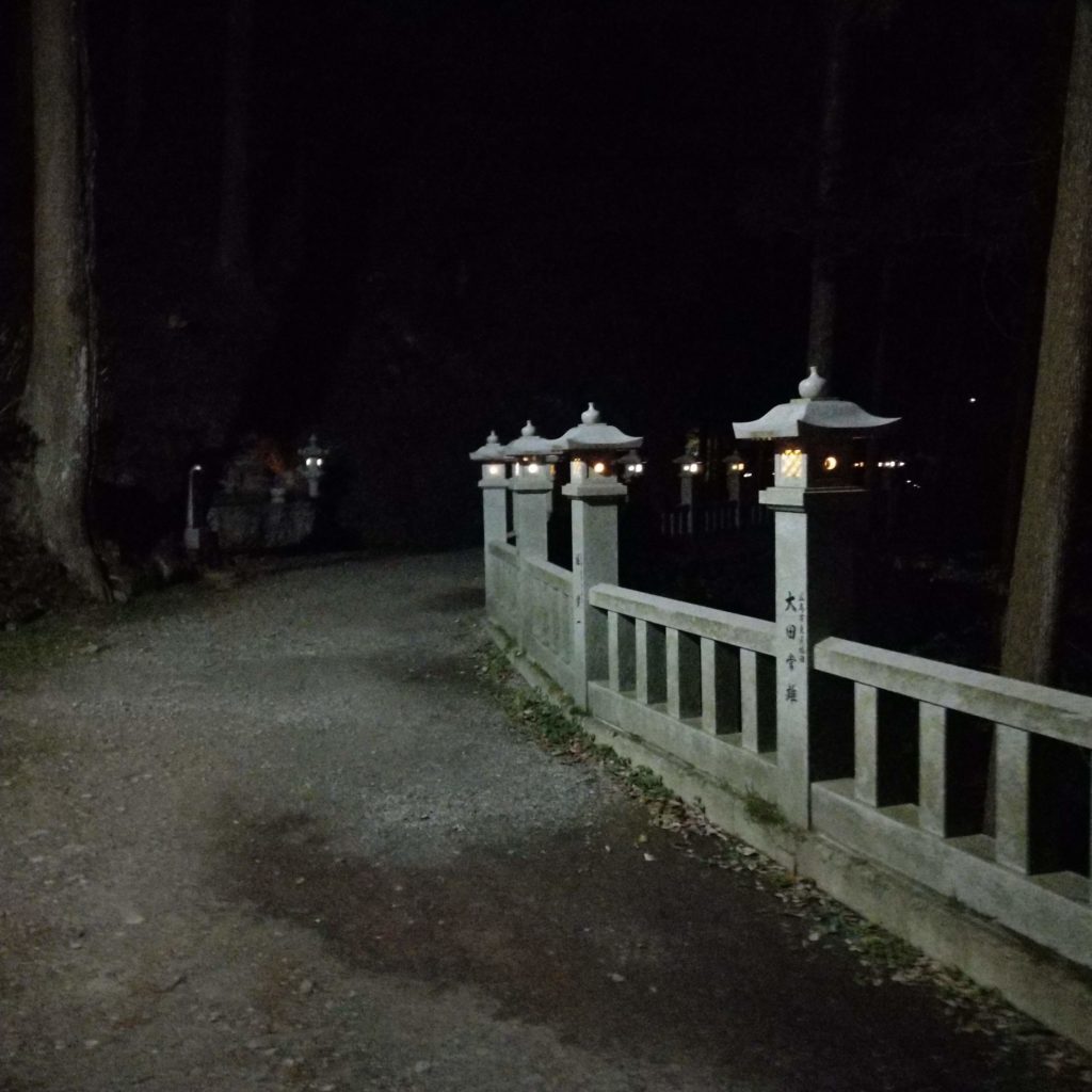 焼山寺の灯篭